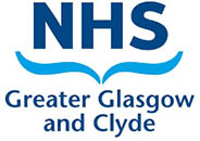 Greater Glasgow and Clyde NHS logo.